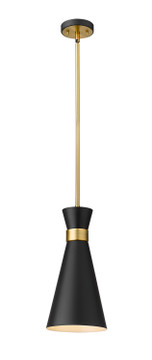 Mini Pendants Metal Shade by Z-Lite ( 224 | 728P8-MB-HBR Soriano ) 