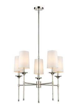 Mid. Chandeliers Candle by Z-Lite ( 224 | 3033-5PN Emily ) 