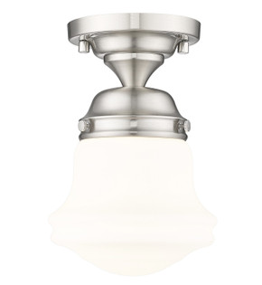 Semi-Flush Mts. Glass Down by Z-Lite ( 224 | 735F1-BN Vaughn ) 