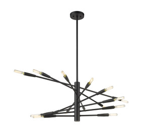 Large Chandeliers Geometric/Linear by Z-Lite ( 224 | 737-16MB Ascension ) 