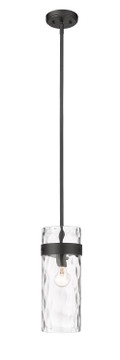 Mini Pendants Glass Down by Z-Lite ( 224 | 3035P6-MB Fontaine ) 
