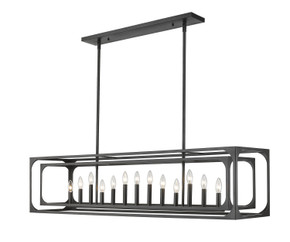 Linear/Island 4 Light + by Z-Lite ( 224 | 3038-13L-MB Easton ) 