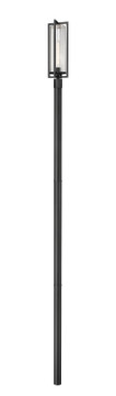 Exterior Post/Pier Head by Z-Lite ( 224 | 5013PHBR-5009P120-BK Aura ) 
