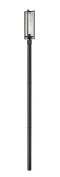 Exterior Post/Pier Head by Z-Lite ( 224 | 5013PHBR-5009P96-BK Aura ) 