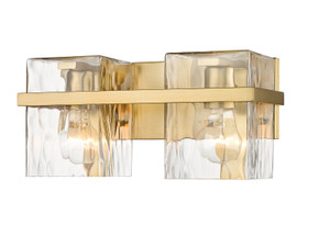 Bathroom Fixtures Two Lights by Z-Lite ( 224 | 1938-2V-MGLD Bennington ) 