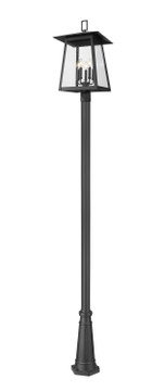 Exterior Post/Pier Head by Z-Lite ( 224 | 5015PHXLR-519P-BK Rainer ) 