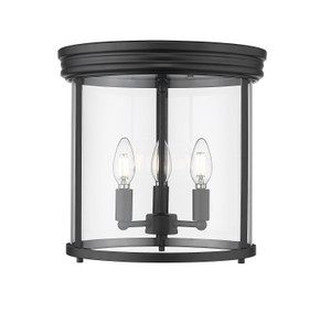 Flush Mounts Cage Style by Z-Lite ( 224 | 742F13-MB Thayer ) 