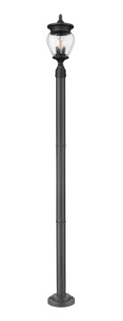 Exterior Post/Pier Head by Z-Lite ( 224 | 5016PHMR-567P-BK Davina ) 