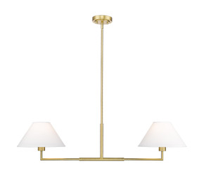 Linear/Island 2 Light Bar by Z-Lite ( 224 | 744-42L-LG Leila ) 
