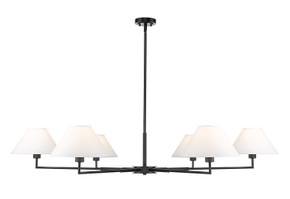 Mid. Chandeliers Candle by Z-Lite ( 224 | 744-63R-MB Leila ) 