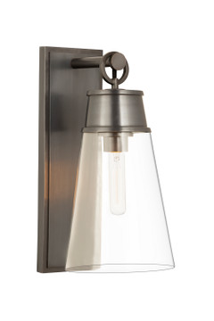Sconces Single Glass by Z-Lite ( 224 | 2300-1SL-BP Wentworth ) 