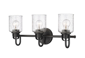 Bathroom Fixtures Three Lights by Z-Lite ( 224 | 340-3V-MB Kinsley ) 
