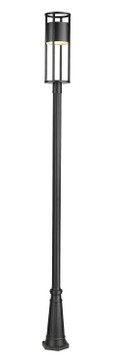 Exterior Post/Pier Head by Z-Lite ( 224 | 517PHB-519P-BK-LED Luca ) 