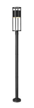 Exterior Post/Pier Head by Z-Lite ( 224 | 517PHB-567P-BK-LED Luca ) 