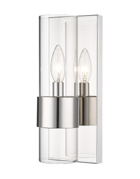 Sconces Single Glass by Z-Lite ( 224 | 343-1S-PN Lawson ) 