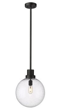 Pendants Glass Down by Z-Lite ( 224 | 599P12-BK Laurent ) 