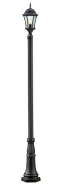 Exterior Post/Pier Head by Z-Lite ( 224 | 522PHM-518P-BK Wakefield ) 