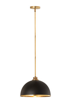 Pendants Metal Shade by Z-Lite ( 224 | 1004P14-MB-RB Landry ) 