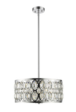 Mid. Chandeliers Drum Shade by Z-Lite ( 224 | 6010-20CH Dealey ) 