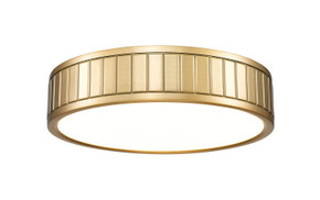 Flush Mounts Metal Shade by Z-Lite ( 224 | 1005F12-MGLD-LED Madison ) 