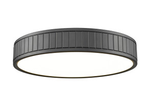 Flush Mounts Metal Shade by Z-Lite ( 224 | 1005F16-MB-LED Madison ) 