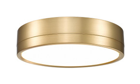 Flush Mounts Metal Shade by Z-Lite ( 224 | 1006F12-MGLD-LED Algar ) 
