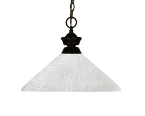 Pendants Glass Down by Z-Lite ( 224 | 100701BRZ-AWL14 Challenger ) 