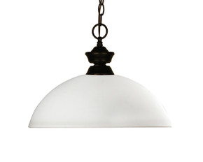 Pendants Glass Down by Z-Lite ( 224 | 100701BRZ-DMO14 Chance ) 