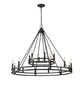 Large Chandeliers Candle by Z-Lite ( 224 | 4005-18MB Dennison ) 