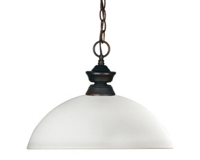 Pendants Glass Down by Z-Lite ( 224 | 100701OB-DMO14 Riviera ) 
