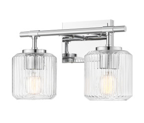 Bathroom Fixtures Two Lights by Z-Lite ( 224 | 7515-2V-CH Landon ) 