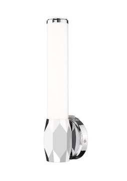 Sconces Single Glass by Z-Lite ( 224 | 1010-1S-CH-LED Cooper ) 