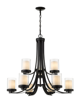 Mid. Chandeliers Glass Up by Z-Lite ( 224 | 426-9-MB Willow ) 