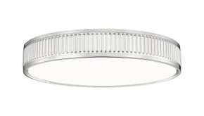 Flush Mounts Drum Shade by Z-Lite ( 224 | 1013F16-BN-LED Stari ) 