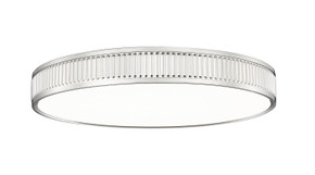 Flush Mounts Drum Shade by Z-Lite ( 224 | 1013F20-BN-LED Stari ) 