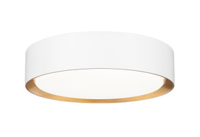 Flush Mounts Metal Shade by Z-Lite ( 224 | 1014F12-MW-MGLD-LED Kawan ) 
