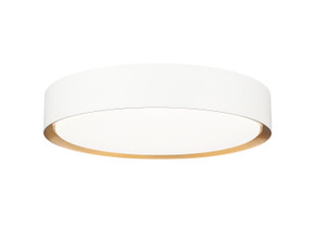 Flush Mounts Metal Shade by Z-Lite ( 224 | 1014F16-MW-MGLD-LED Kawan ) 