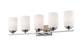 Bathroom Fixtures Four Lights by Z-Lite ( 224 | 435-5V-CH Bordeaux ) 