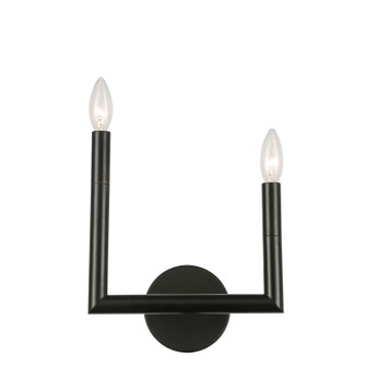 Sconces Double Candle by Dainolite Ltd ( 216 | NOR-L-112W-MB Nora ) 