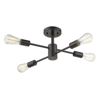 Semi-Flush Mts. Exposed Lamps by Eglo USA ( 217 | 203485A Willsboro ) 
