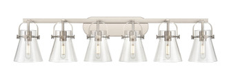 Bathroom Fixtures Five+Lights by Innovations ( 405 | 423-6W-SN-G411-6CL Downtown Urban ) 