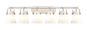 Bathroom Fixtures Five+Lights by Innovations ( 405 | 423-6W-SN-G411-6WH Downtown Urban ) 