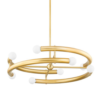 Mid. Chandeliers Metal Shades by Mitzi ( 428 | H782808-AGB Allegra ) 