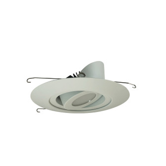 Recessed Line Voltage 6In Trims by Nora Lighting ( 167 | NRM2-614L0940MWW ) 