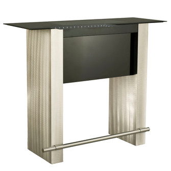 Furniture Wine Cabinet/Bar Cart by Nova Lighting ( 199 | 6310116 Stealth ) 