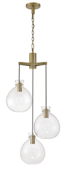 Mid. Chandeliers Multi-Port/Cascade by Norwell Lighting ( 185 | 4743-AN-CL Selina ) 