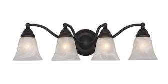 Bathroom Fixtures Four Lights by Vaxcel ( 63 | VL35124OBB Standford ) 