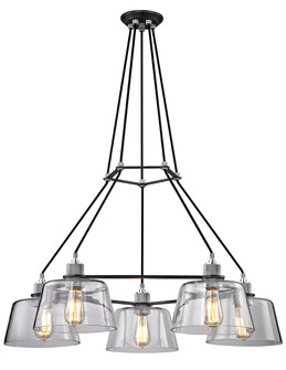 Mid. Chandeliers Glass Down by Troy Lighting ( 67 | F6155 Audiophile ) 