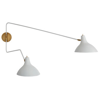 Lamps Swing Arm-Wall by Visual Comfort Signature ( 268 | ARN 2072WHT Charlton ) 