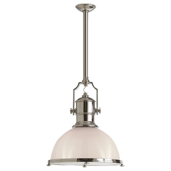 Pendants Glass Down by Visual Comfort Signature ( 268 | CHC 5136PN-WG Country Industrial ) 